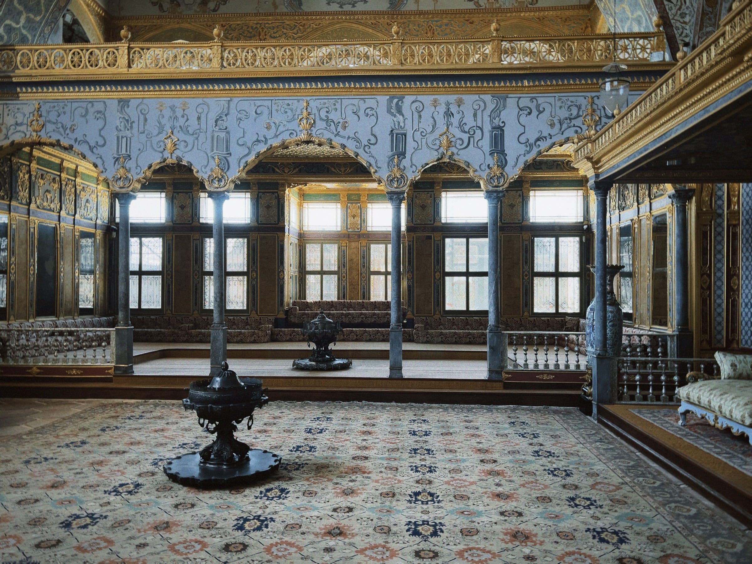 Royal interior with handcrafted statement furniture